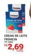 Assaí Atacadista Frimesa - creme de leite oferta