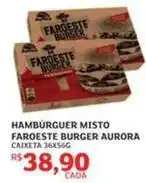 Assaí Atacadista Aurora - hambúrguer misto faroeste burger oferta