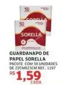 Assaí Atacadista Sorella - guardanapo de papel oferta