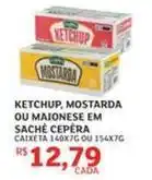 Assaí Atacadista Cepêra - ketchup, mostarda ou maionese em sachê oferta
