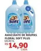 Assaí Atacadista Soft - amaciante de roupas floral plus oferta