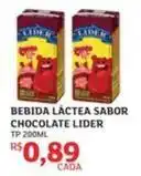 Assaí Atacadista Lider - bebida láctea sabor chocolate oferta