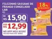 Assaí Atacadista Lar - filezinho sassami de frango congelado oferta