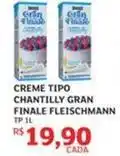 Assaí Atacadista Fleischmann - creme tipo chantilly gran finale oferta