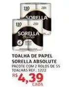 Assaí Atacadista Sorella - toalha de papel absolute oferta