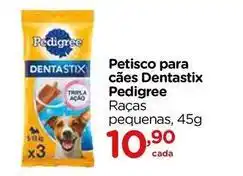 Carrefour Pedigree - petisco para cães dentastix oferta