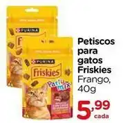 Carrefour Purina - petiscos para gatos friskies oferta
