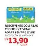 Assaí Atacadista Leve - absorvente com abas cobertura suave adapt sempre livre oferta