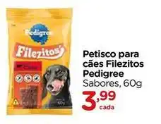 Carrefour Pedigree - petisco para cães oferta