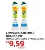 Assaí Atacadista Cif - limpador cremoso branco oferta