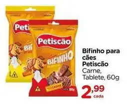 Carrefour Petiscao - bifinho para cães oferta