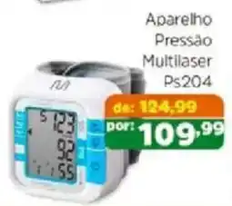 Supermercados Joanin Aparelho Pressão Multilaser Ps204 oferta