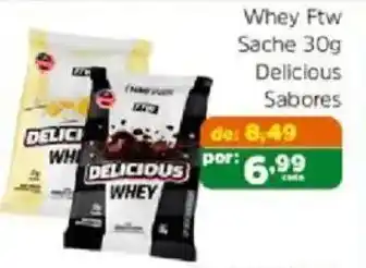 Whey Ftw Sache 30g Delicious Sabores