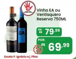 Coocerqui Vinho EA ou Ventisquero Reserva oferta