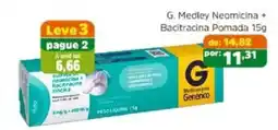 Supermercados Joanin G. Medley Neomicina + Bacitracina Pomada oferta