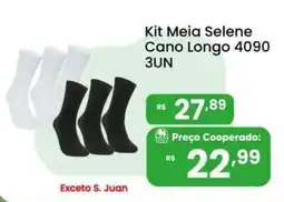 Coocerqui Kit Meia Selene Cano Longo oferta