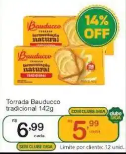 Giga Atacado Torrada bauducco tradicional oferta