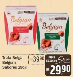 Festval Trufa belga belgian sabores oferta