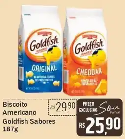 Festval Biscoito Americano Goldfish Sabores oferta