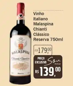 Festval Vinho Italiano Malaspina Chianti Clássico Reserva oferta