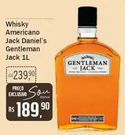 Festval Whisky americano jack daniel's gentleman jack oferta