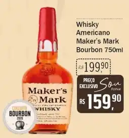 Festval Whisky americano maker's mark bourbon oferta