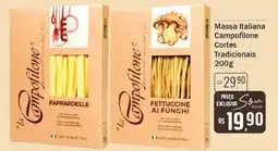 Festval Massa italiana campo filone cortes tradicionais oferta