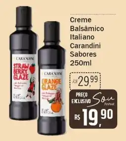 Festval Creme Balsâmico Italiano Carandini Sabores oferta