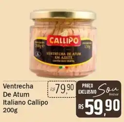 Festval Ventrecha de atum italiano callipo oferta