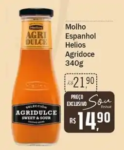 Festval molho espanhol helios agridouce oferta