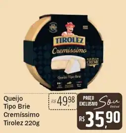 Festval Queijo tipo brie cremíssimo oferta