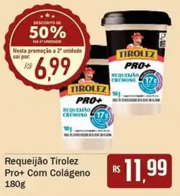 Festval Requeijão tirolez pro+ com colágeno oferta