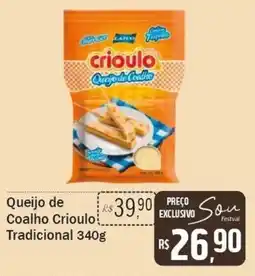 Festval Queijo de Coalho Crioulo Tradicional oferta