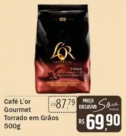 Festval Café L'or Gourmet Torrado em Grãos oferta