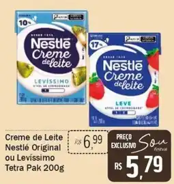 Festval Creme de Leite Nestlé Original ou Levíssimo oferta