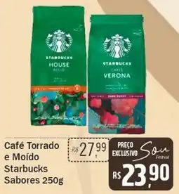 Festval Café Torrado e Moído Starbucks Sabores oferta