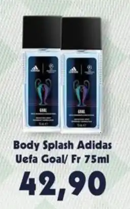 Supermercados Tauste Body Splash Adidas Uefa Goal oferta