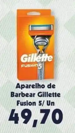 Supermercados Tauste Aparelho de Barbear Gillette Fusion 5 oferta