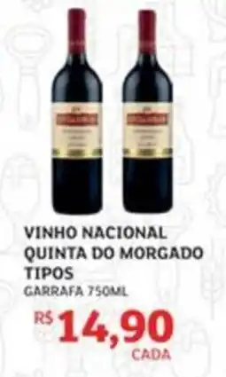Assaí Atacadista vinho nacional quinta do morgado tipos oferta