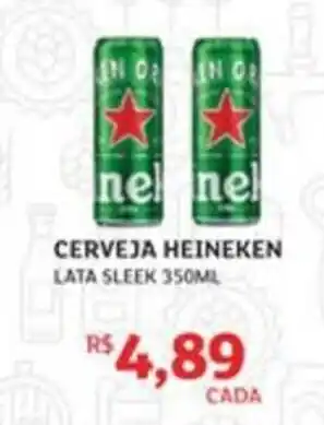 Assaí Atacadista Cerveja heineken oferta