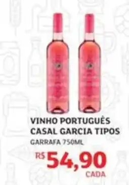 Assaí Atacadista vinho português casal garcia tipos oferta