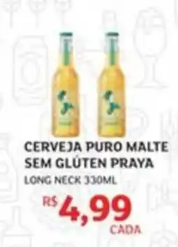 Assaí Atacadista Cerveja puro malte sem glúten praya oferta