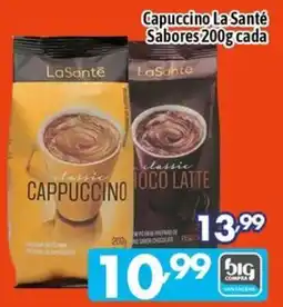 Supermercados Big Compra Capuccino la santé sabores oferta