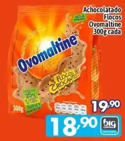 Supermercados Big Compra Ovomaltine achocolatado flocos oferta