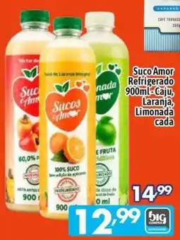 Supermercados Big Compra Suco amor refrigerado oferta