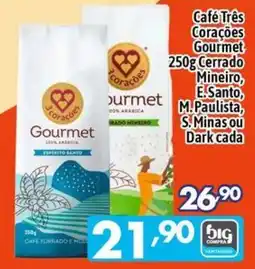 Supermercados Big Compra Café Três Corações Gourmet oferta