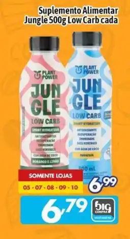 Supermercados Big Compra Suplemento Alimentar Jungle Low Carb oferta
