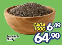 Supermercados Big Compra Semente de Chia oferta