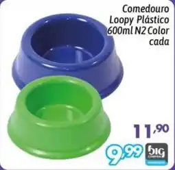 Supermercados Big Compra Comedouro Loopy Plástico oferta