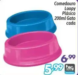 Supermercados Big Compra Comedouro Loopy Plástico Gato oferta